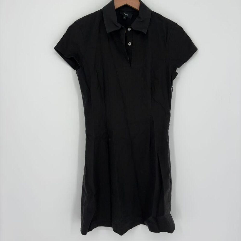 unknown brand Theory Cap Sleeve Polo Dress